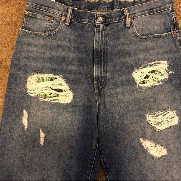 Levi's Men's 569 Loose Straight Denim Shorts - Picture 7 of 10